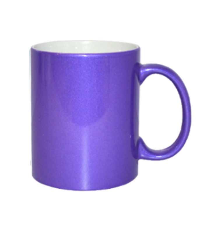 Sparkle mug, 11oz, purple
