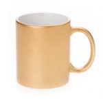 Sparkle mug, 11oz, zlatna