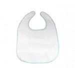 Slinček-za-bebe-na-čičak, plava-bijela