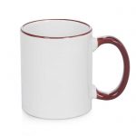 šalica-za-sublimaciju, obojana-ručka-i-rub, maroon