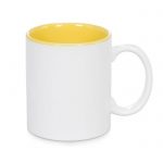 šalica-za-sublimaciju, obojana-unutrašnjost, zuta