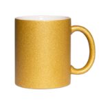 Glitter mug, 11oz, gold