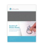 Scratch Off Silver Naljepnica | Sticker Sheets