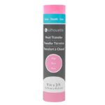 Smooth Pink termo transfer folija, HTV, 22.9x91.4cm