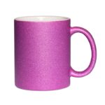 Glitter mug, 11oz, purple