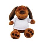 Pas 18cm, plišana igračka s majicom za sublimaciju