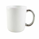 Šalica za sublimaciju 11oz | srebrna ručka u boji