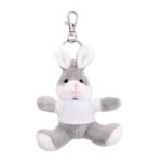 Zeko 8cm, privjesak, plišana igračka s majicom za sublimaciju