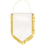 Zastavica za sublimaciju, Standard, 18x27cm, zlatne resice