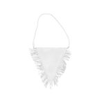 Zastavica za sublimaciju, Triangle, 10x12cm, bijele resice