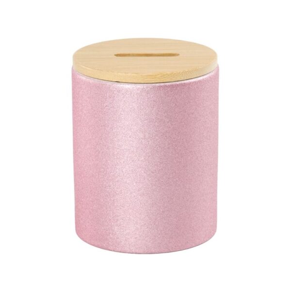 Diamond Paint Kasica za sublimaciju, 11oz, drveni poklopac, Pink