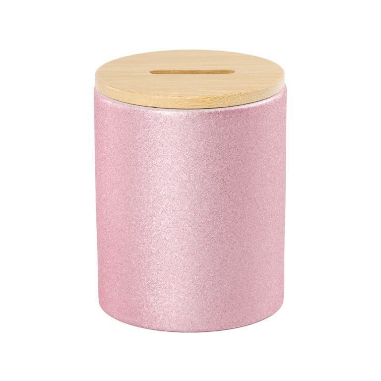 212026 Diamond Paint Kasica za sublimaciju, 11oz, drveni poklopac, Pink - Slika 1