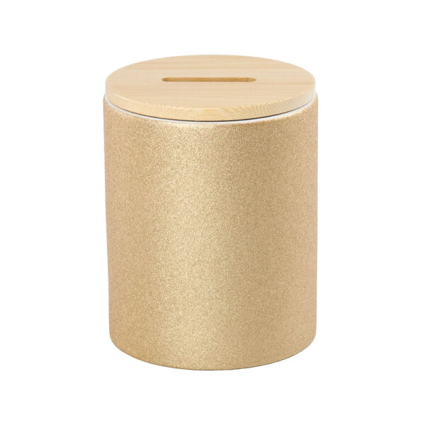 Diamond Paint Kasica za sublimaciju, 11oz, drveni poklopac, Gold