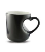 Love magic šalica za sublimaciju, crna