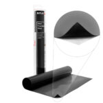 Flocked HTV Black termo transfer folija