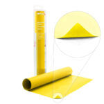 Flocked HTV Lemon Yellow termo transfer folija
