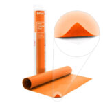 Flocked HTV Orange termo transfer folija